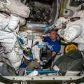 ISS - Wartung Raumanzüge
