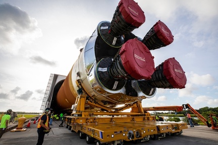 SLS - Lieferung der Corestufe