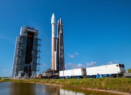 Atlas V mit SBIRS-GEO 5 - Rollout