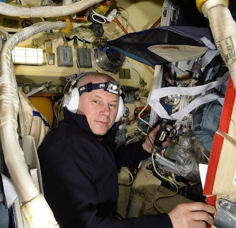 ISS - Vorbereitung Außenbordeinsatz