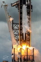 Falcon 9 - Start mit Dragon CRS-22