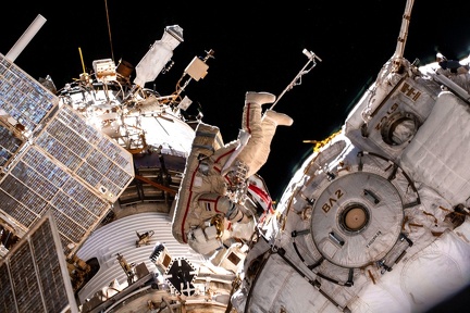 ISS - Außenbordeinsatz Oleg Nowizki