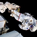 ISS - EVA iROSA Installation