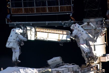 ISS - EVA iROSA Installation