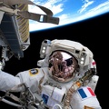 ISS - EVA iROSA Installation