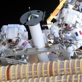 ISS - EVA iROSA Installation