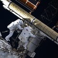 ISS - EVA iROSA Installation