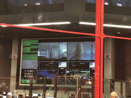 Vor dem Start der Ariane 5