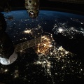 Westeuropa bei Nacht von der ISS aus gesehen