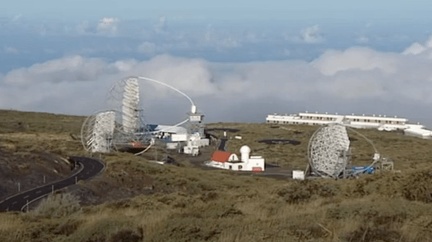 Das Observatoriums des Roque de los Muchachos