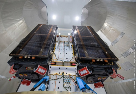 Die Galileo-Satelliten 27 und 28 