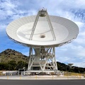 Die neu erbaute DSS-53-Antenne der Madrider Anlage