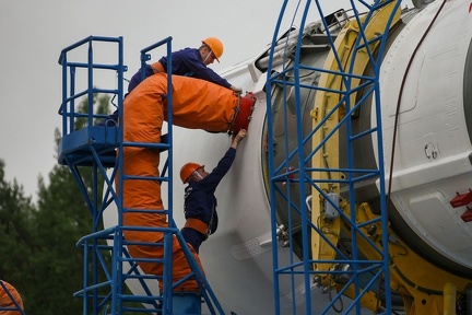 Sojus 2.1w mit Kosmos 2558