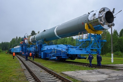 Sojus 2.1w mit Kosmos 2558