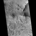 Der Abflusskanal des Jezero-Kraters