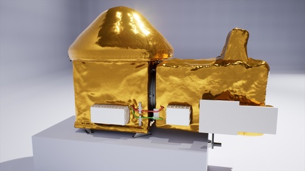Illustration of the Capture, Containment,Return System für Mars Sample Return