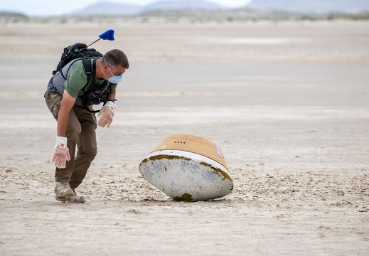 &#220;bung mit der Scheinprobenkapsel