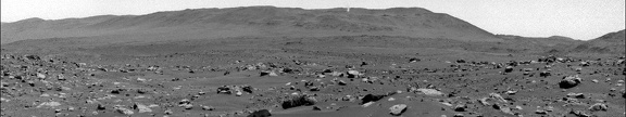 Ein Staubteufel auf „Thorofare Ridge“.